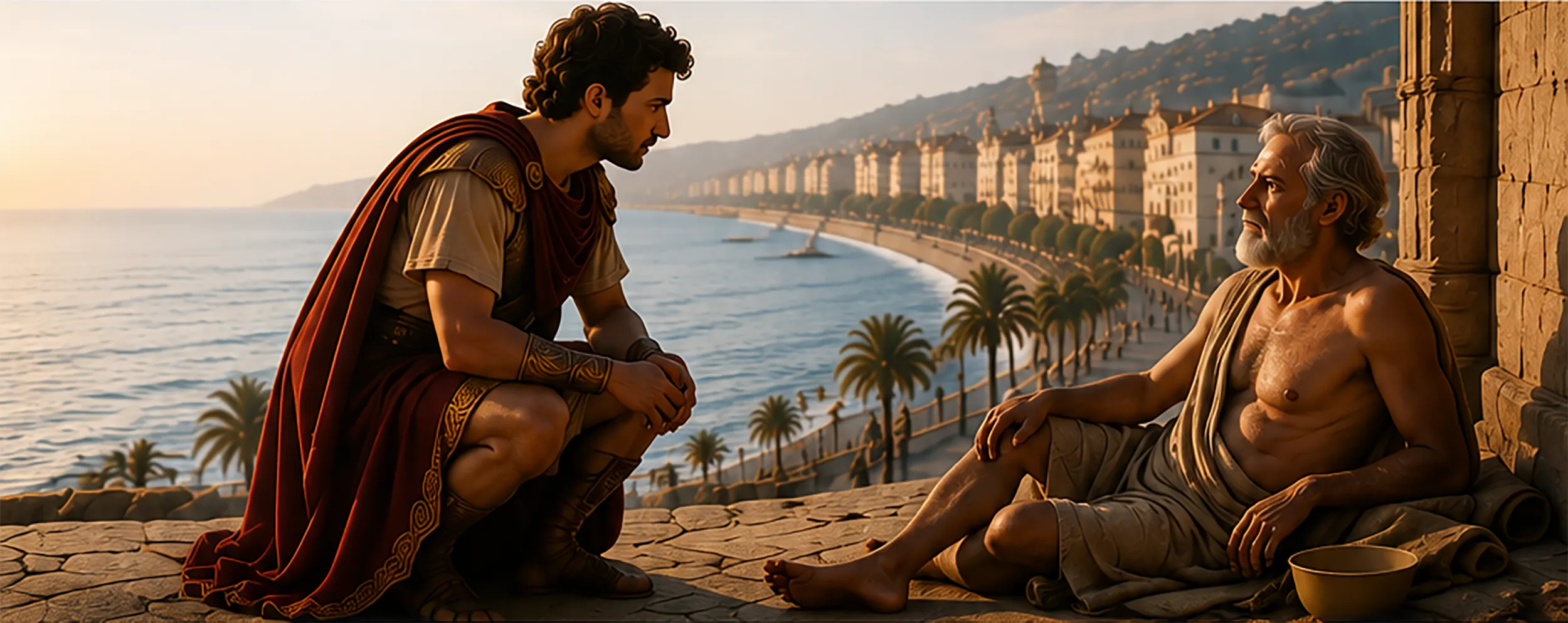 Diogène et Alexandre