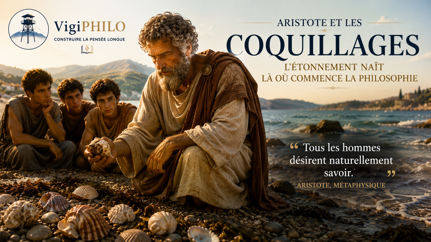 Aristote et les coquillages